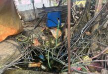 पानीको कुवाभित्र दर्जनौं मोटर, जोखिमपूर्ण अवस्थामा बीचबजारको पानी स्रोत