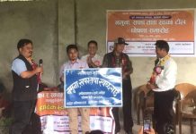 कुरी गाउँ नमुना सफा तथा स्वच्छ टोल घोषणा