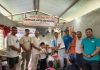 जन्मदिनको अवसरमा समाजसेवी नवीनकुमार श्रेष्ठद्वारा छात्रावासलाई खाद्यान्न सहयोग