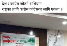 देश र कांग्रेस जोड्ने अभियान’ घोषणा, कांग्रेस एकताका लागि राष्ट्रिय एकता भेला गर्ने