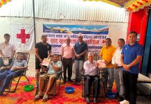 लायन्स क्लब धादिङ भैरबीको आयोजनामा रक्तदान कार्यक्रम सम्पन्न