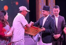 नेपाल टेलिभिजनका धादिङ संवाददाता शिव सिलवाल ‘हेम–सुनिल जोखिमपूर्ण टेलिभिजन पत्रकारिता पुरस्कार’बाट सम्मानित