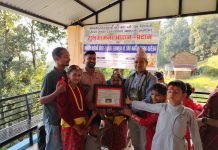 महानवमीमा पुस्ताबीचको संगम : जेन अल्फाका बालिकाद्वारा कार्यक्रम सञ्चालन, ज्येष्ठ नागरिक सम्मानित